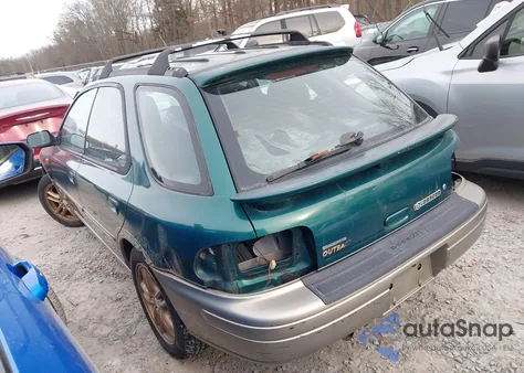 2000 Subaru Outback z USA, uszkodzony, nr VIN JF1GF4858YH803226